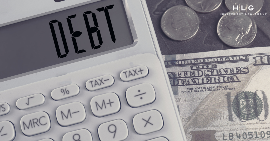 marital debt division during divorce in Texas